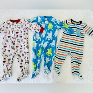 12m warm sleeper set of 3